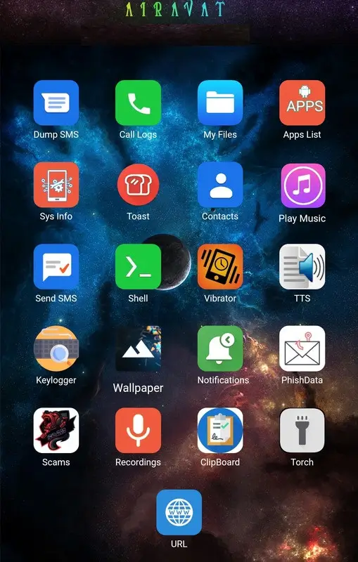 AIRAVAT multifunctional Android RAT 2025