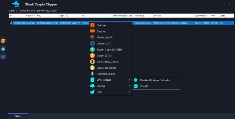 Shark Crypto Clipper 2025