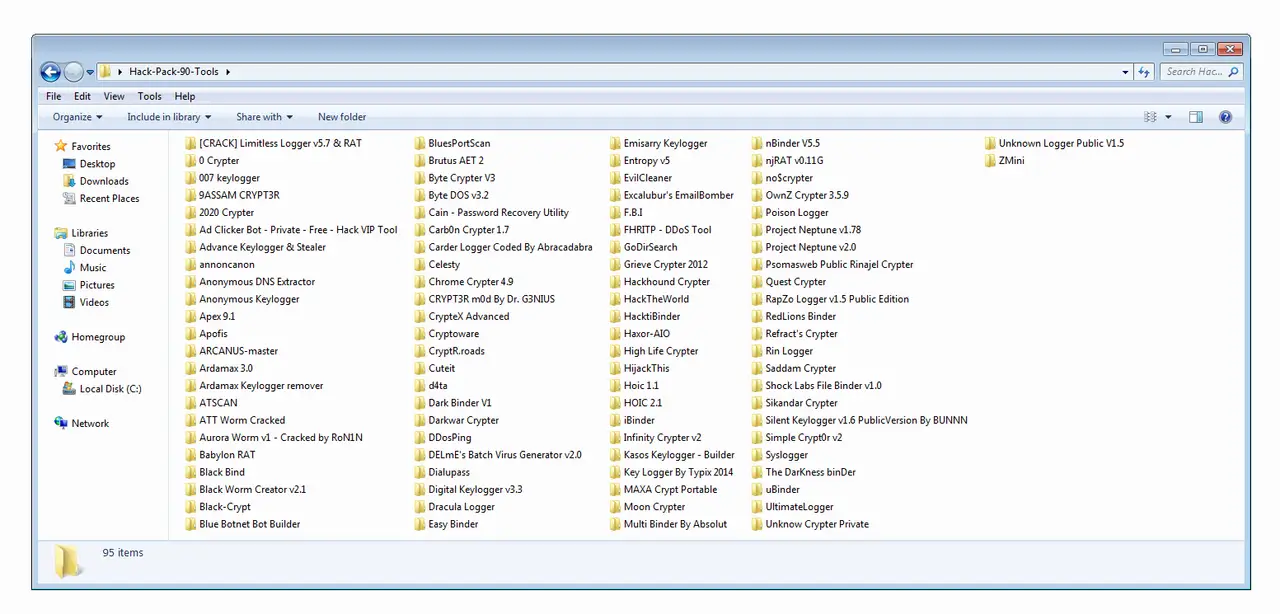 HACK PACK Crypters, Binders, Keyloggers and more 