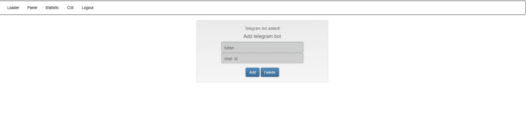 Apolon Loader Telegram WEB panel 2025