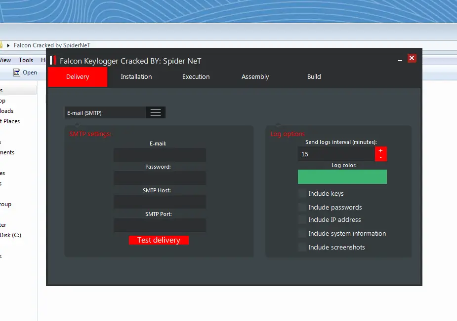 Falcon Keylogger 2025 Cracked