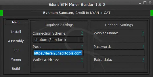 Silent ETH Miner v1.6.0