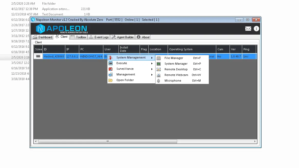 Napoleon Monitor v1.3 Cracked