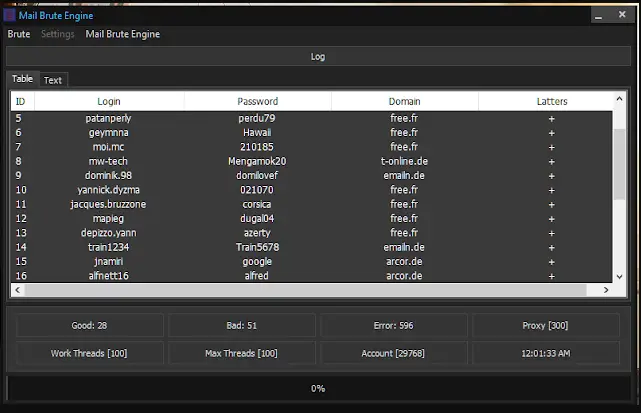 Mail Brute Engine 2025