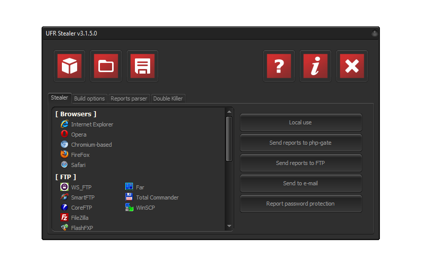 UFR Stealer 1.3.5.0