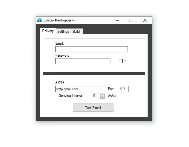 Costex Keylogger v1.1