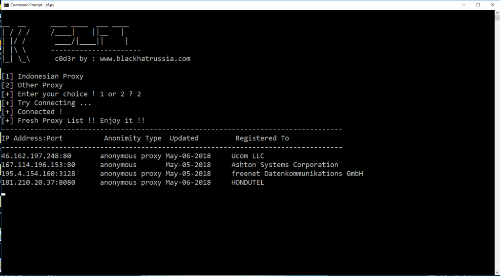 python proxy finder 2025