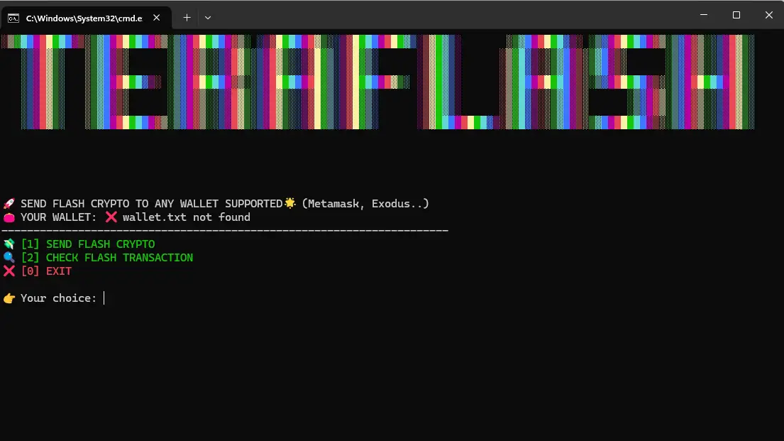 TERAFLASH Crypto 2025