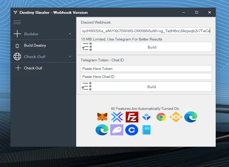 Destiny Stealer 2026